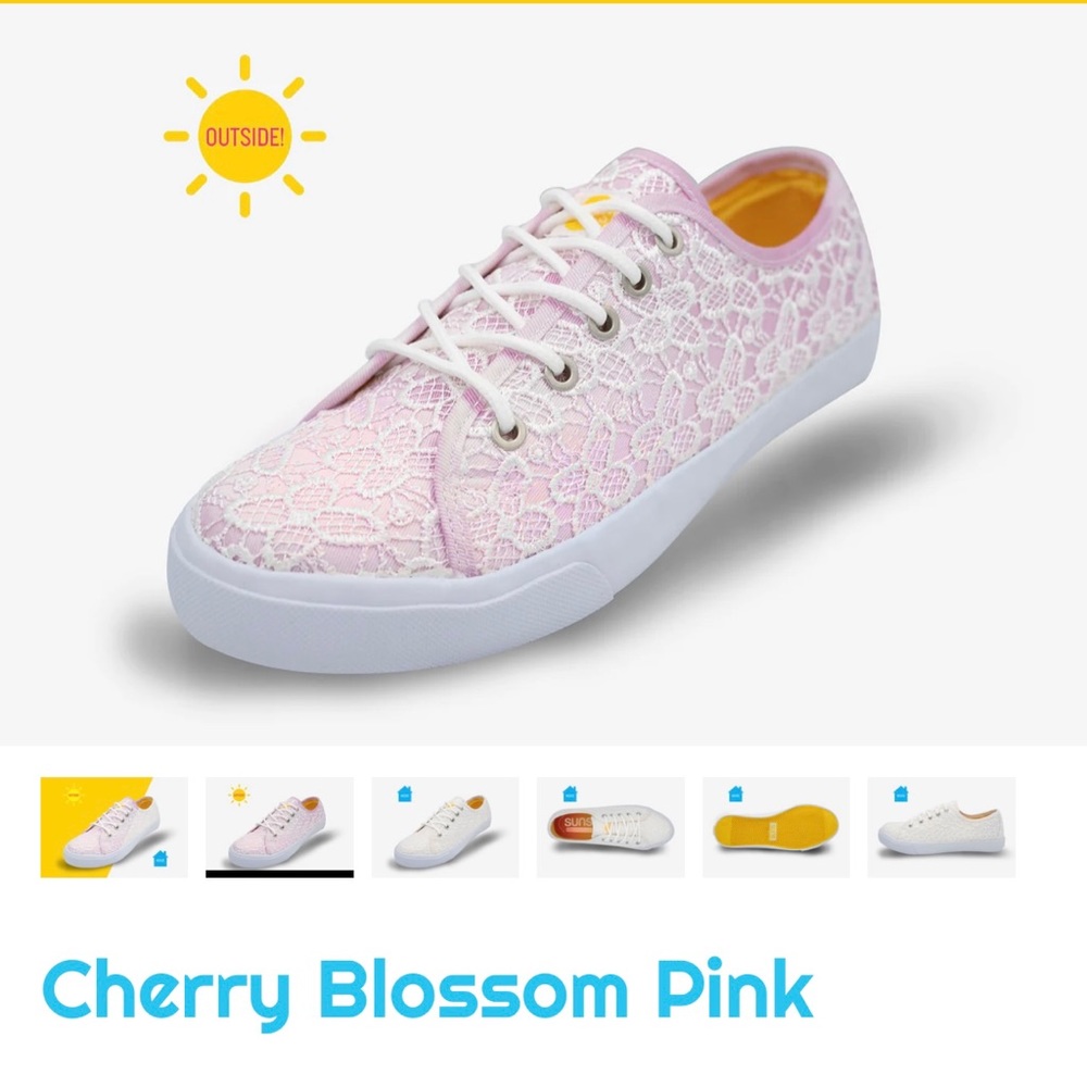 Sun shoes size 10 women’s BNIB NWT cherry blossom